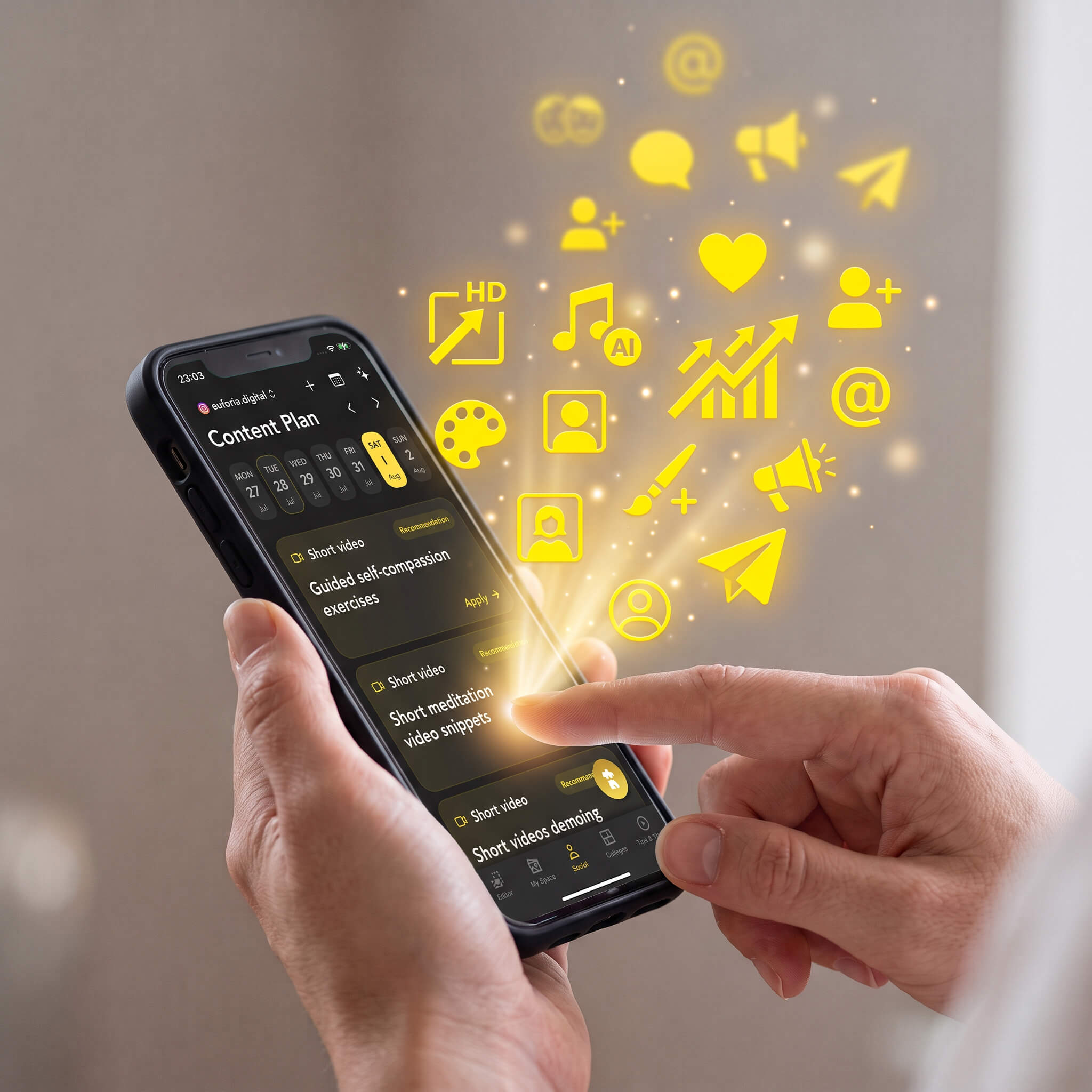One app. A whole team behind you.