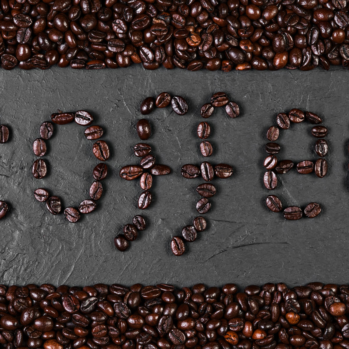 Creating Coffee Bean Art